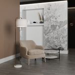 Торшер Arte Lamp RUPERT A5024PN-1PB, 1хE27