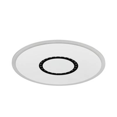 7663/34L MITRA LED SN Светильник пластик/белый LED 34Вт 3000-4000-6000K D475 IP20 пульт ДУ COSMO