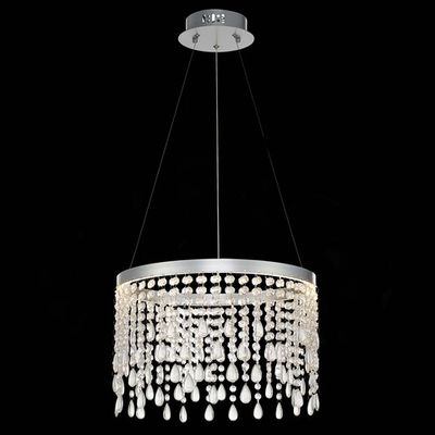 SL6201.103.24 Люстра подвесная ST-Luce Серебристый/Прозрачный LED 1*24W 3000K/4000K/6000K