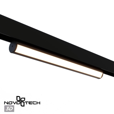 359952 PORT NT25 214 черный Трековый светильник с переключ. цв. темпер. IP20 LED 3000К\4000К\6000К 18W 90-240V VECTOR
