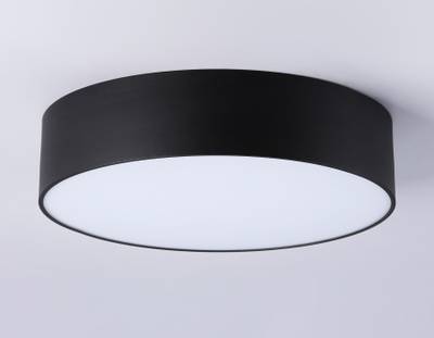 Светильник светодиодный потолочный FV5521 BK черный LED 26W 3000K D220*58 (Без ПДУ)