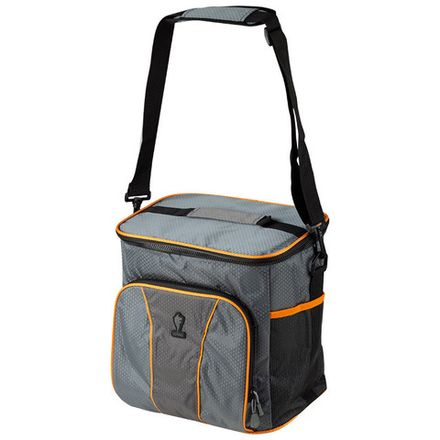 Термосумка Leonord ML15202, 20л, р-р: 30x22x30см, цвет: серый+оранжевый