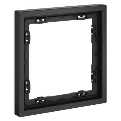 VLS100107 Рамка пластиковая VOLTUM S70 на 1 пост, (графит) (ТМ Maytoni)