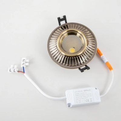 Citilux Дзета CLD042NW3 LED Встраиваемый светильник с диммером