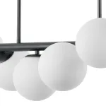 815187 Люстра CROCO 8х40W E14 ЧЕРНЫЙ МАТОВЫЙ Lightstar