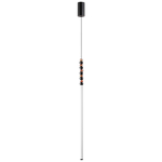7187/12L HIGHTECH ODL26 223 светильник черный/акрил/агат/металл IP20 LED 12W 3500K 220V MONELLA