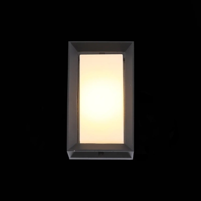 SL077.411.01 Светильник уличный настенный ST-Luce Черный/Белый LED 1*6W 3000K