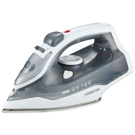 Утюг HomeStar HS-4011 серый  (2200Вт, пар, подошва нержавеющая сталь, антинакипь, капля стоп)