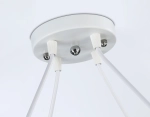 Светильник подвесной TR303156/4 WH/CH/FR белый/хром/белый матовый E27/4 max 40W 640*640*410