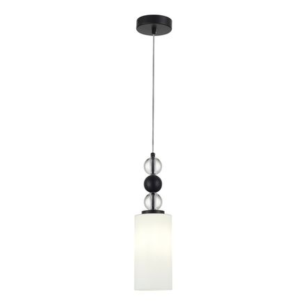 SL2003.403.01 Светильник подвесной ST-Luce черный/белый E27 1*40W