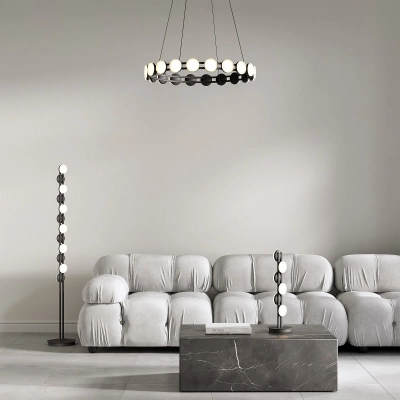 Настольный светодиодный светильник 90332/6 черный, LED