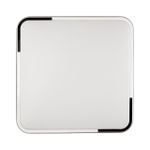 3059/DL PALE SN 179 Светильник пластик/белый/черный LED 48Вт 3000-6300K 430х430 IP43 пульт ДУ ORSO