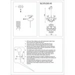 SL379.203.45 Люстра подвесная ST-Luce Медный/Белый LED 45*0,5W 3500K
