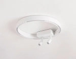 Светильник потолочный светодиодный FL5805/1+2 WH белый 25W 3000K/4200K/6400K D400*95 (без ПДУ)