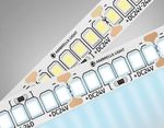 Светодиодная лента GS3403 2835 240Led/ 20W m/ 24V IP20 6500K/ 5000*10*1.2mm/ кратность резки 25mm (2 конт.)