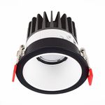 ST051.408.01 Встраиваемый корпус для светодиодного модуля серии ST850, ST851 ST-Luce Черный