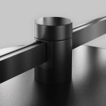 Трековый светильник Плато / Plato Flarity 3000K 10Вт 120°, TR153-1-10W3K-B. TM Maytoni