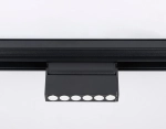 Светильник светодиодный поворотный для шинопровода Magnetic GL4040 BK черный IP20 6W 4200K 48V 24° 115*22*105