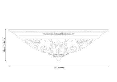 Люстра Lucia Tucci LUGO 142.2 R30 brown