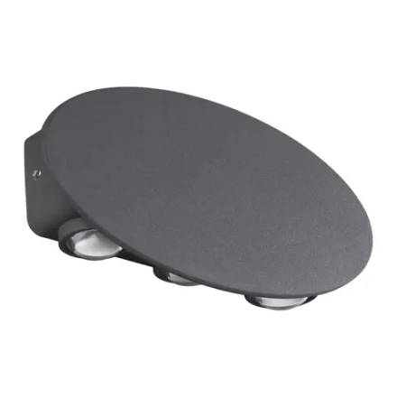 358563 STREET NT21 378 темно-серый Ландшафтный настенный светильник IP54 LED 4000K 6W 85-265V CALLE