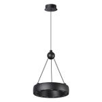 359396 OVER NT24 000 черный Светильник подвесной светодиодный, длина провода 2м IP20 LED 12W вниз/5W вверх 220V 1360Лм 3000K TURN