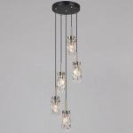 IL3588-5PSQ-26 AB DS светильник потолочный ILLUMICO, E14х5