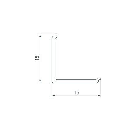 Экран ARH-KANT-H16-2000 Square Clear-PM (Arlight, Пластик)
