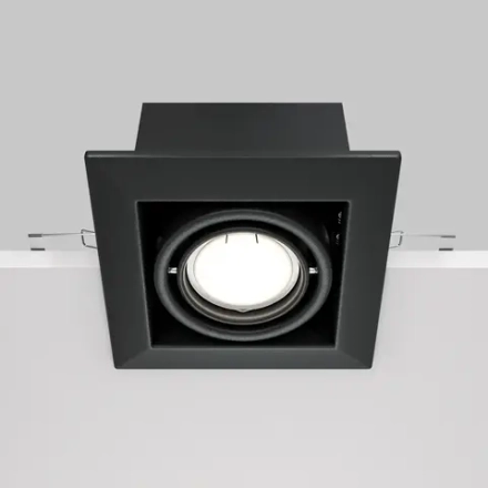 Встраиваемый светильник Metal Modern GU10х1, DL008-2-01-B. TM Maytoni