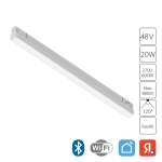 Магнитный трековый светильник Arte Lamp LINEA A4693PL-1WH, 1хLED