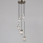 IL3600-5PSQ-26 AB DS светильник потолочный ILLUMICO, E14х5