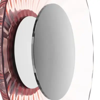 809022 Настенно-потолочный светильник CELESTA LED 24W 600LM ХРОМ/РОЗОВЫЙ 3000K Lightstar