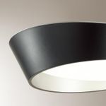 7694/60L AVRA LED SN 28 Светильник металл/акрил/белый/черный/серебристый LED 60Вт 3000-6000K D500 IP20 пульт ДУ APEX