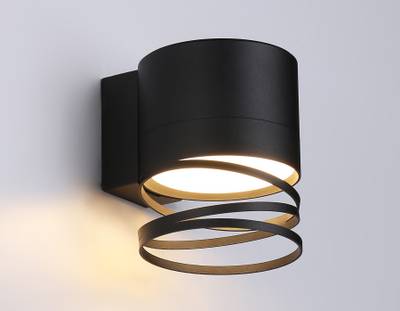 Светильник настенный TN71113 BK черный GX53 max 12W 110*82*100