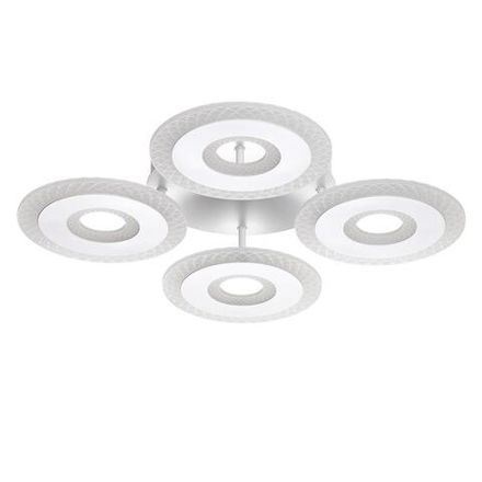 8016/70CL LEDIO LN25 белый/прозрачный металл/акрилл Потолочный светильник LED 70W 220V 3000-6000K VANDY