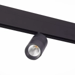 ST365.436.07 Магнитный трековый светильник Черный LED 1*7W 3000K 595Lm Ra>80 36° IP20 L-xW44xH90 48V