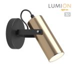3714/1W MODERNI LN19 162 золотой, чёрный Бра GU10 LED 1*5W 220V CLAIRE