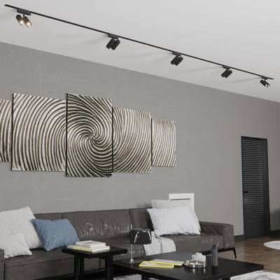 359108 SHINO NT23 192 черный Трековый светильник для низков. шинопровода IP20 LED 4000K 2*8W 48V 1360Лм SMAL