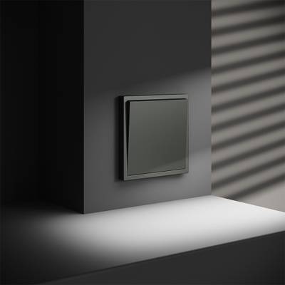 VLS010506 Перекрестный переключатель встраиваемый VOLTUM S70 одноклавишный 10А, (титан) (ТМ Maytoni)