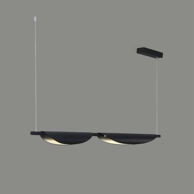 6548/16L LEDIO LN23 026 чёрный Светильник подвесной LED 16W 4000K 350Лм 220V JOEL