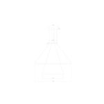 Подвесная люстра Arte Lamp VERITATE A2211SP-2BK, 1хLED