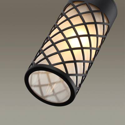 4834/1 NATURE ODL21 742 черный/стекло Ландшафтный светильник-подвес E27 1*60W IP44 DUNES