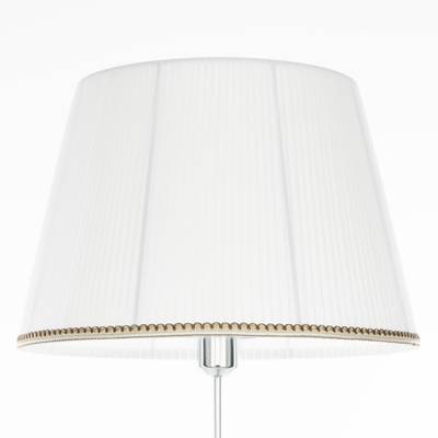 Citilux Линц CL402970 Торшер хром с белым абажуром