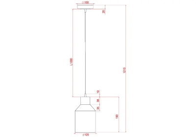 Подвесной светильник Arte Lamp LARK A7073SP-1BK, 1хE27