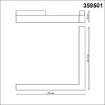 359501 SHINO NT24 000 белый Трековый низковольт. св-к диммир. со сменой цв.температуры, пульт ДУ/Tuya Smart Life IP20 LED 24W 48V 3000-6500K FLUM