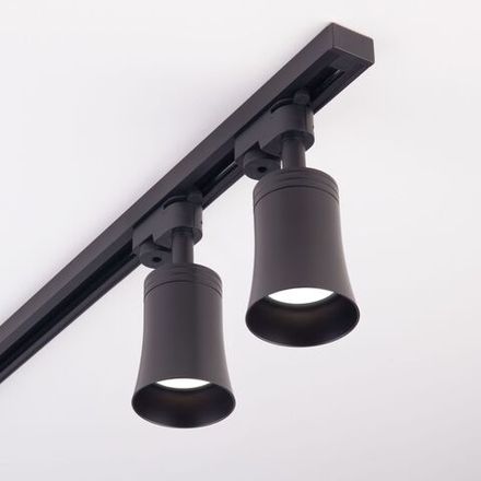 Basic System Трековый светильник GU10 Vetro Черный MRL 1001
