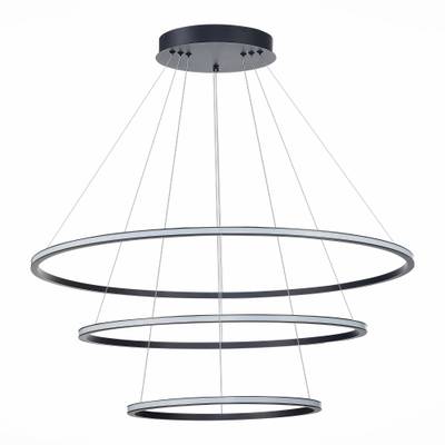 ST604.443.114 Светильник подвесной ST-Luce Черный/Белый LED 1*114W 4000K