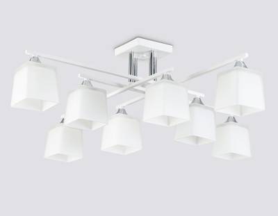 Светильник подвесной TR303043/8 WH белый E27/8 max 60W 820*820*260