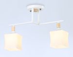 Светильник подвесной TR9484/2 WH/FR белый/белый матовый E27/2 max 40W 405*175*280
