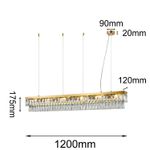 Подвесная люстра Magnitudo 4090-6P. ТМ Favourite