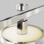 Трековый светильник Плато / Plato Flarity 3000K 7Вт 120°, TR152-1-7W3K-PT. TM Maytoni